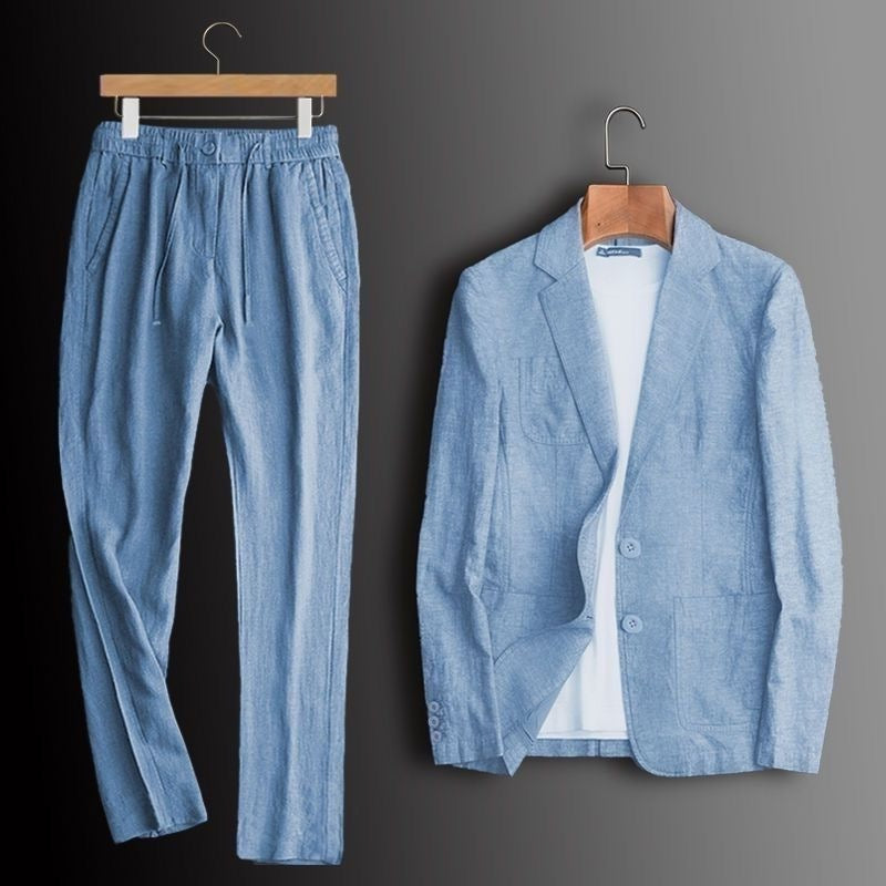 Mens Linen Suit Jacket