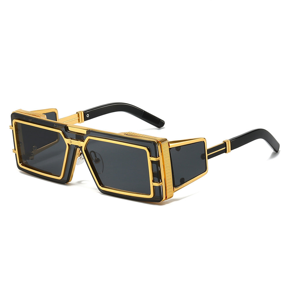 Men's UV400 Square Sunglasses
