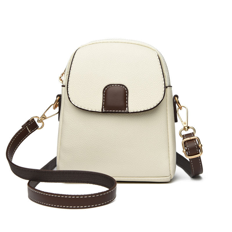 Women's Soft Leather Crossbody Phone Bag