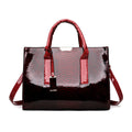 Snake Pattern PU Crossbody Bag