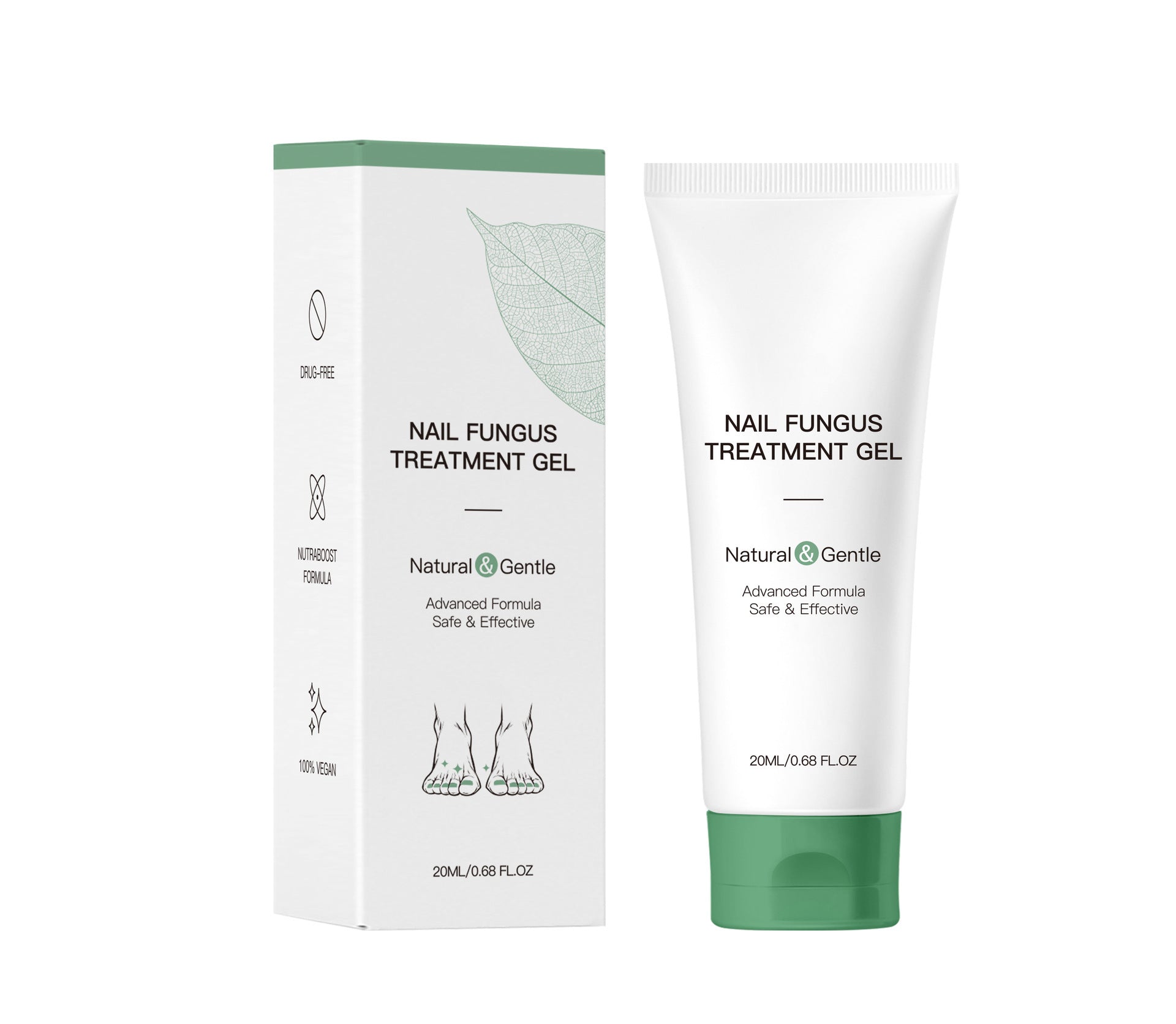 Herbal Foot & Hand Repair Gel – Deep Moisturizing Cream