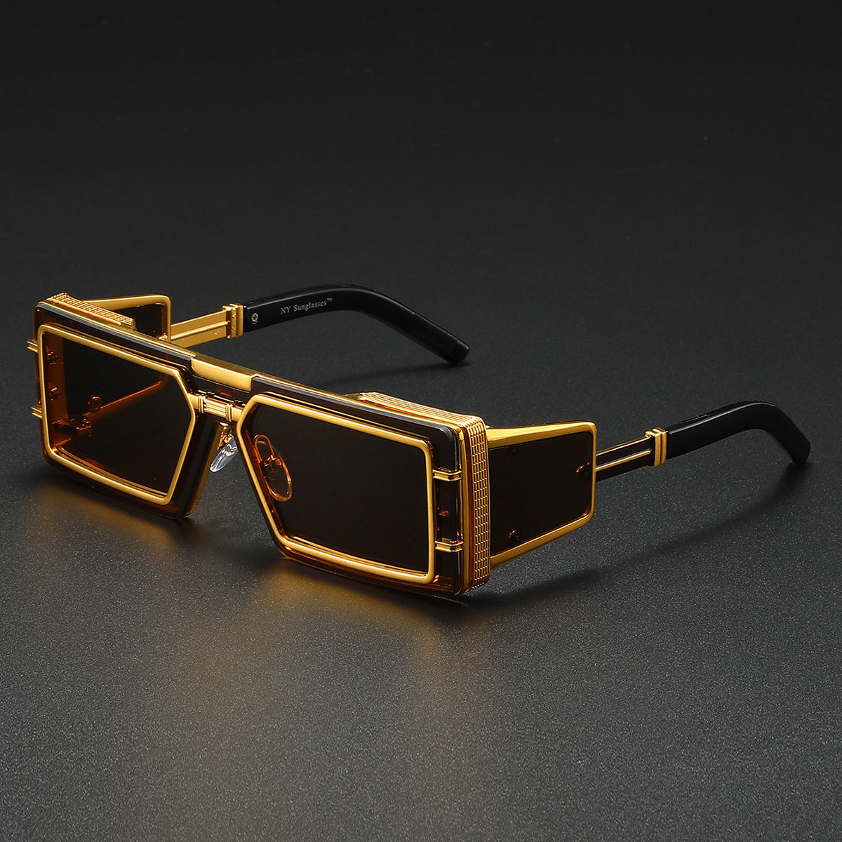 Men's UV400 Square Sunglasses