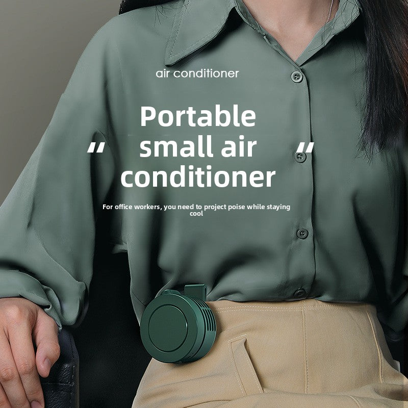 Clip-On USB Portable Fan with Rechargeable Battery