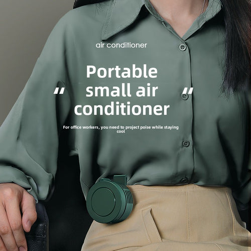 Clip-On USB Portable Fan with Rechargeable Battery