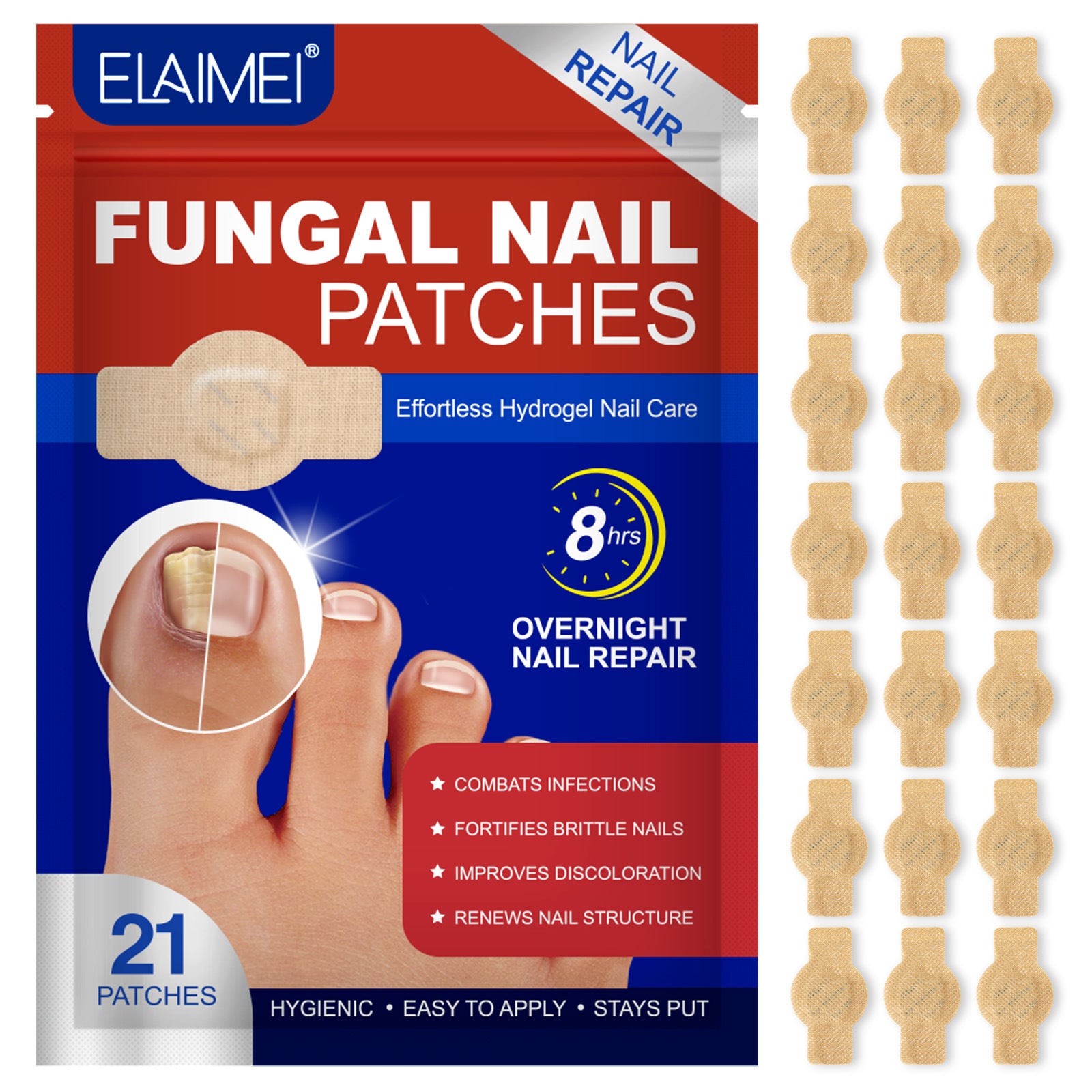 Nail Repair Patches – Antifungal Treatment for Healthier Nails