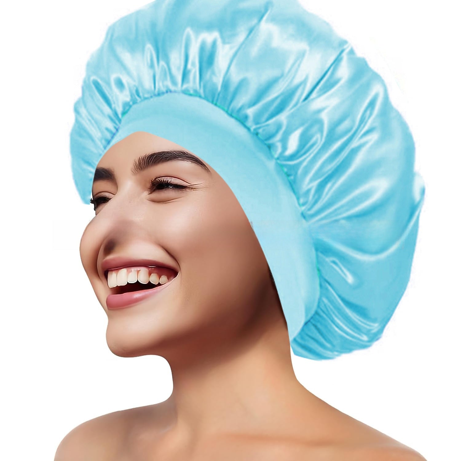 Wide Brim Stretchy Bonnet