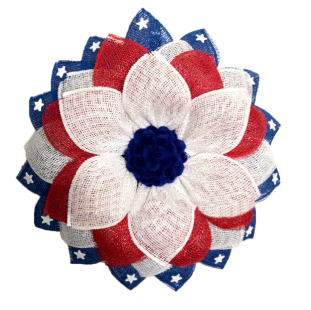 Patriotic Independence Day Wreath