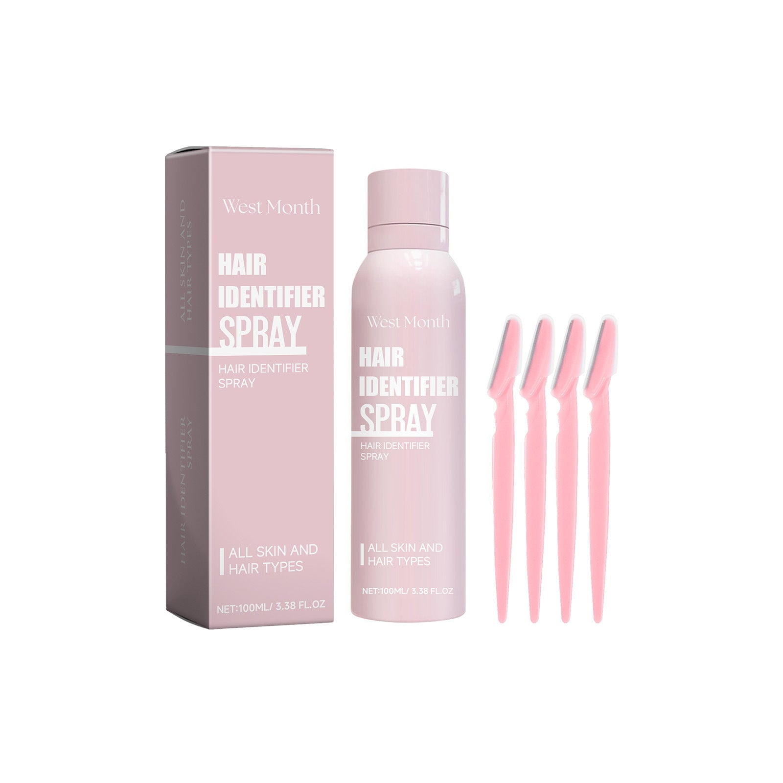 West Month  Facial Hair Removal Spray