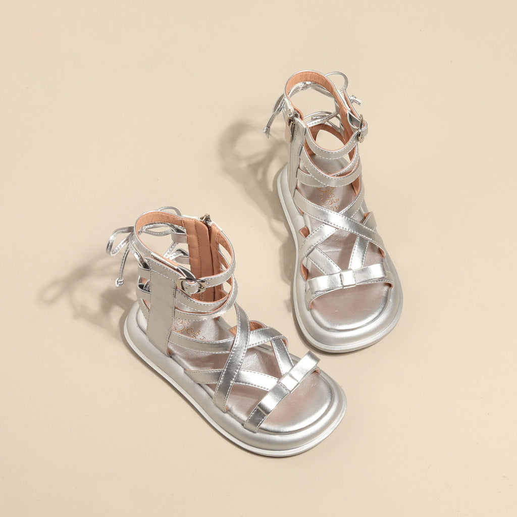 Girls High-Top Roman Sandals