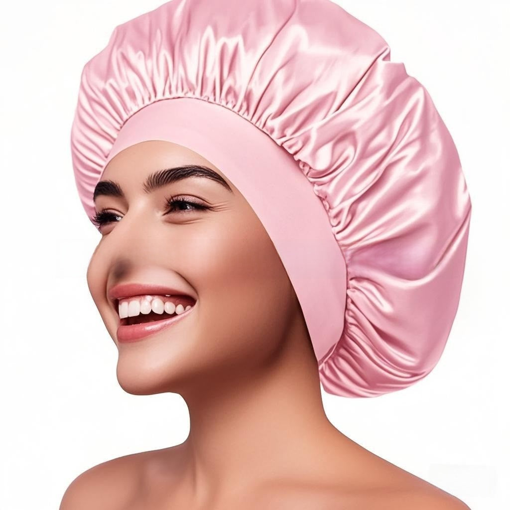 Wide Brim Stretchy Bonnet