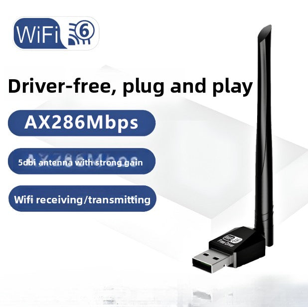 USB WiFi Adapter – Dual-Band, Up to 1300Mbps
