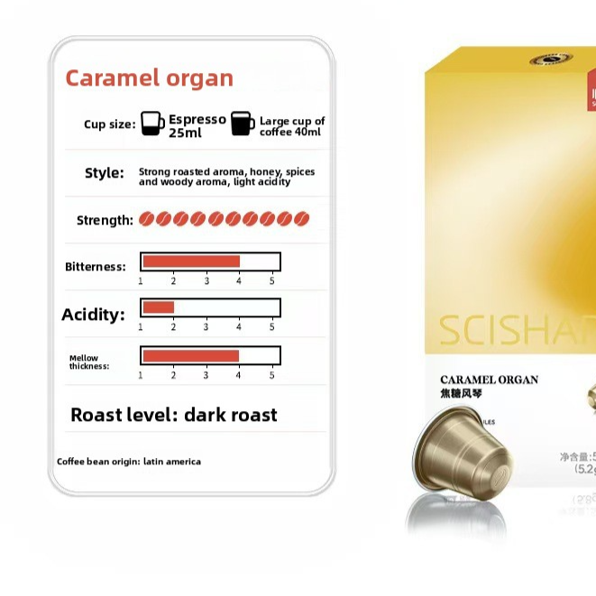 Swiss Imported Coffee Capsules for Nespresso Machines
