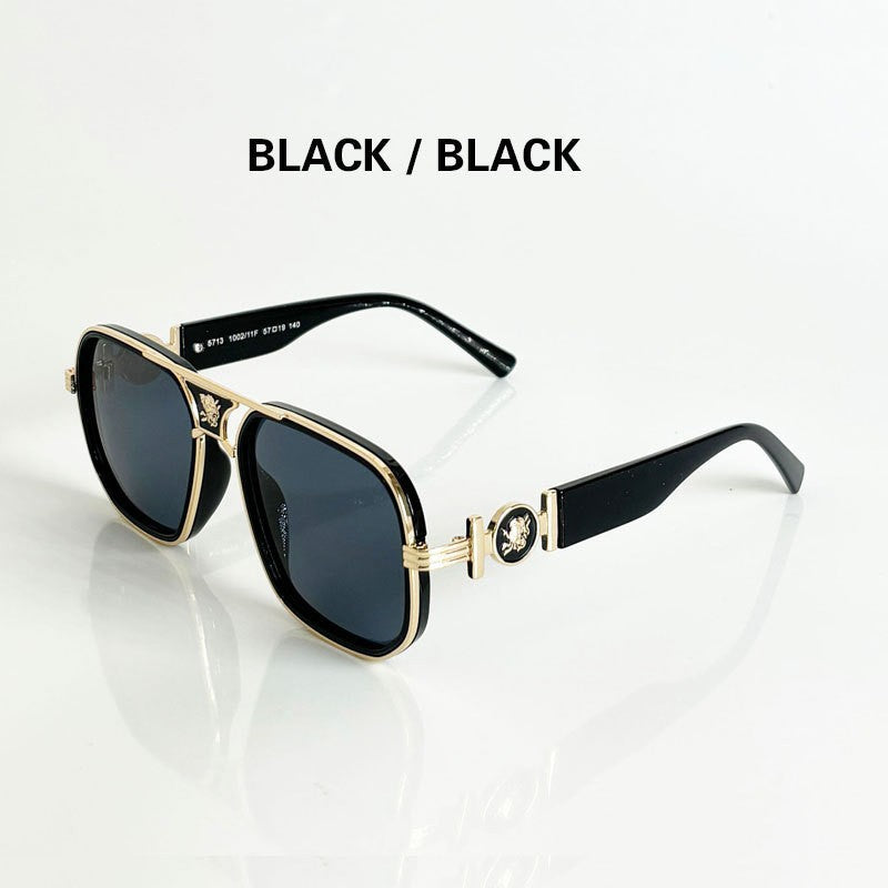 Classic Metal Frame Polarized Sunglasses UV400 Protection