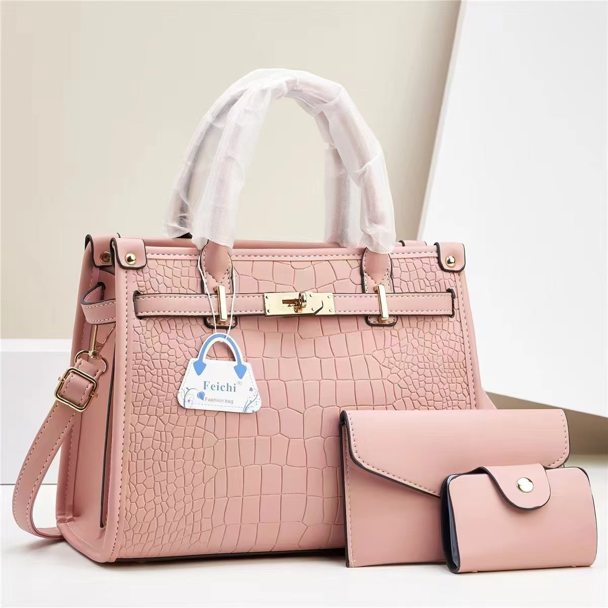 Macaron Three-Piece Fashion Handbag