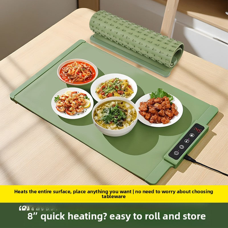 Silicone Electric Heating Pad Foldable Food Warmer