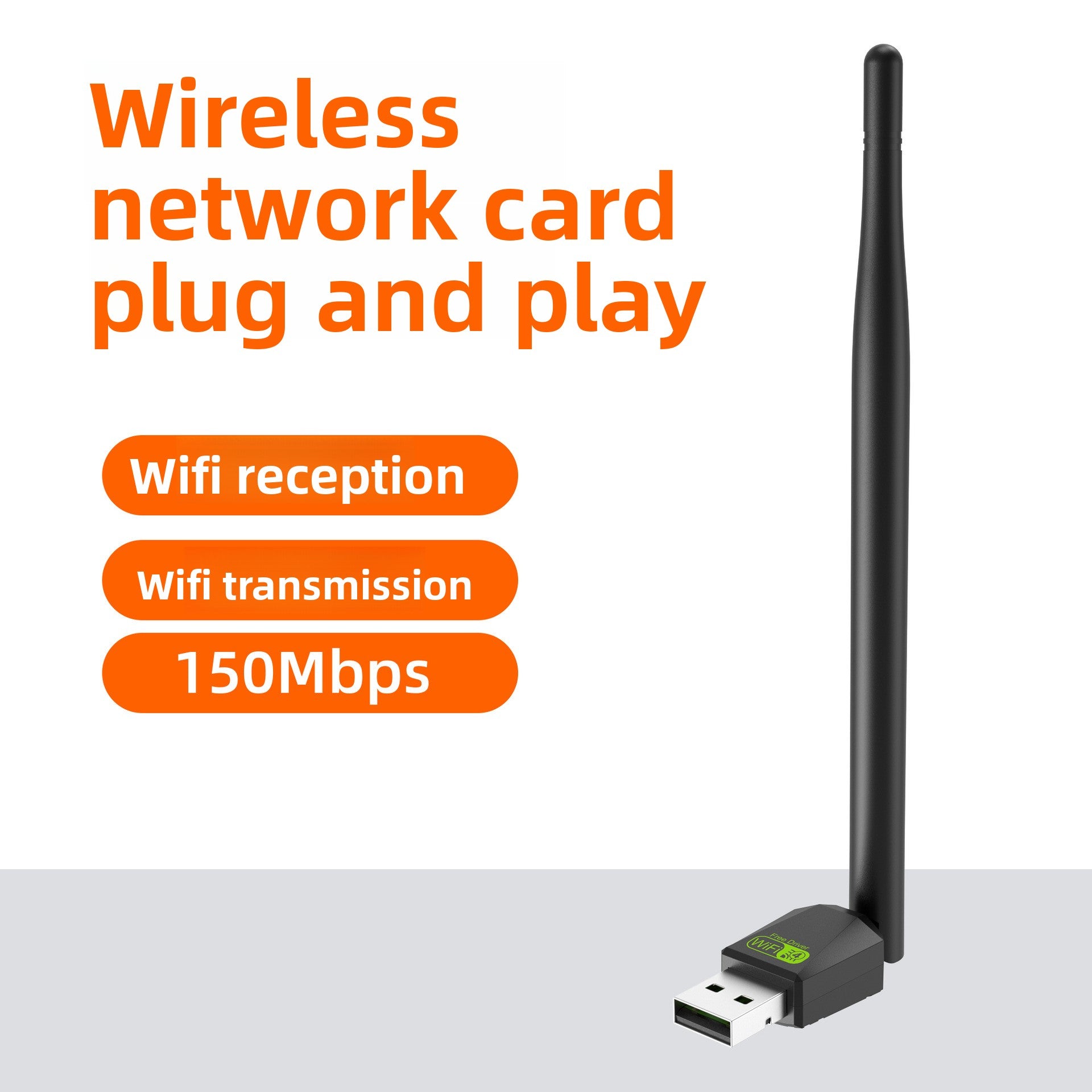 USB WiFi Adapter – Dual-Band, Up to 1300Mbps