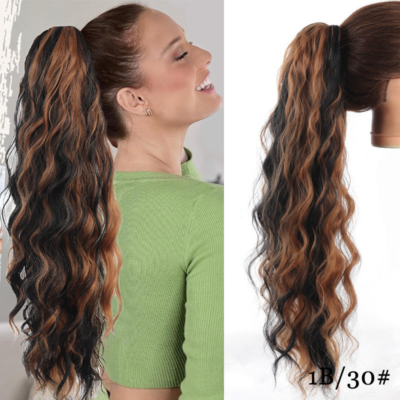 Synthetic Hair Ponytail with Clip