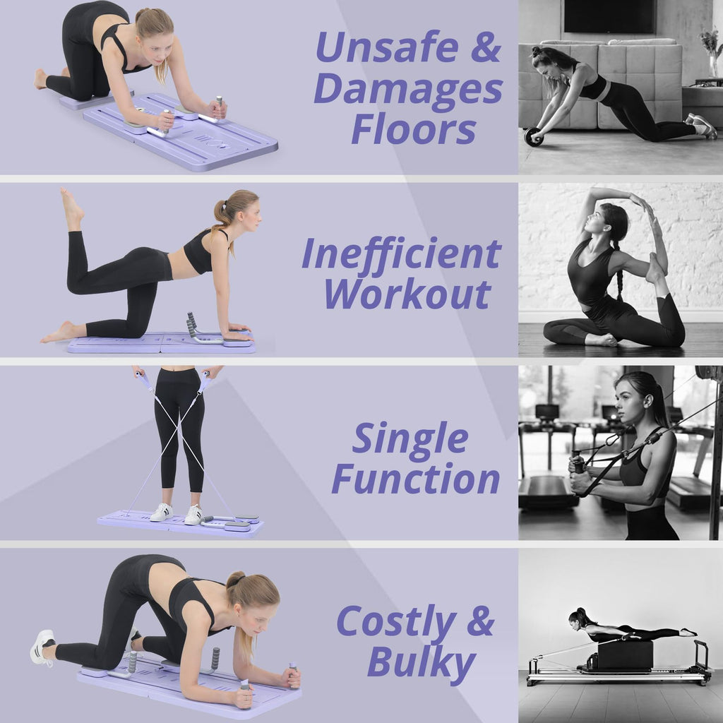 Multifunctional Foldable Abdominal Exercise Board