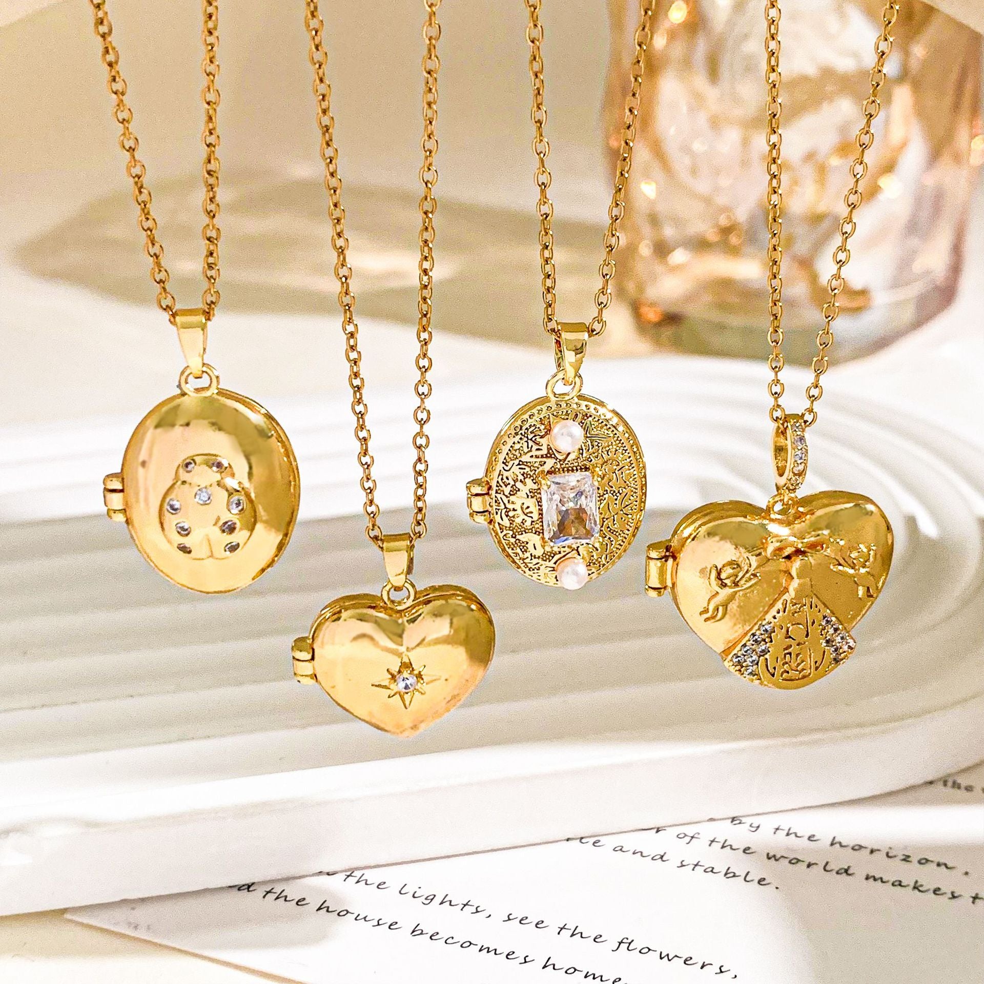 Eight-Pointed Star Necklace