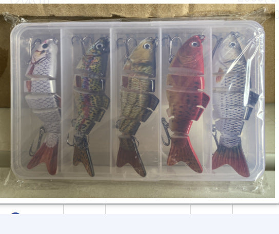 Multi Section Hard Fishing Lure