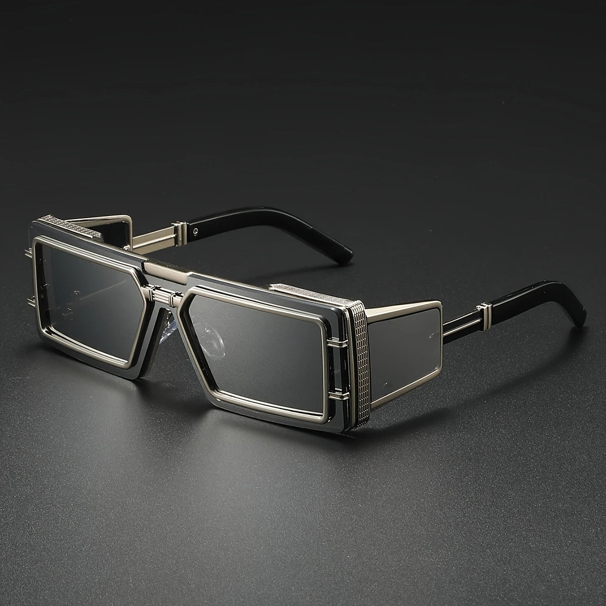 Men's UV400 Square Sunglasses