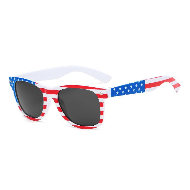 American Flag Sunglasses – UV400 Patriotic Shades for 4th of July