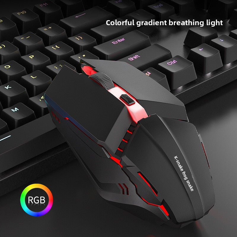 RGB Gaming Mouse with Adjustable DPI – Wired USB