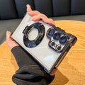 Samsung Phone Case with Magnetic Stand and Lens Film