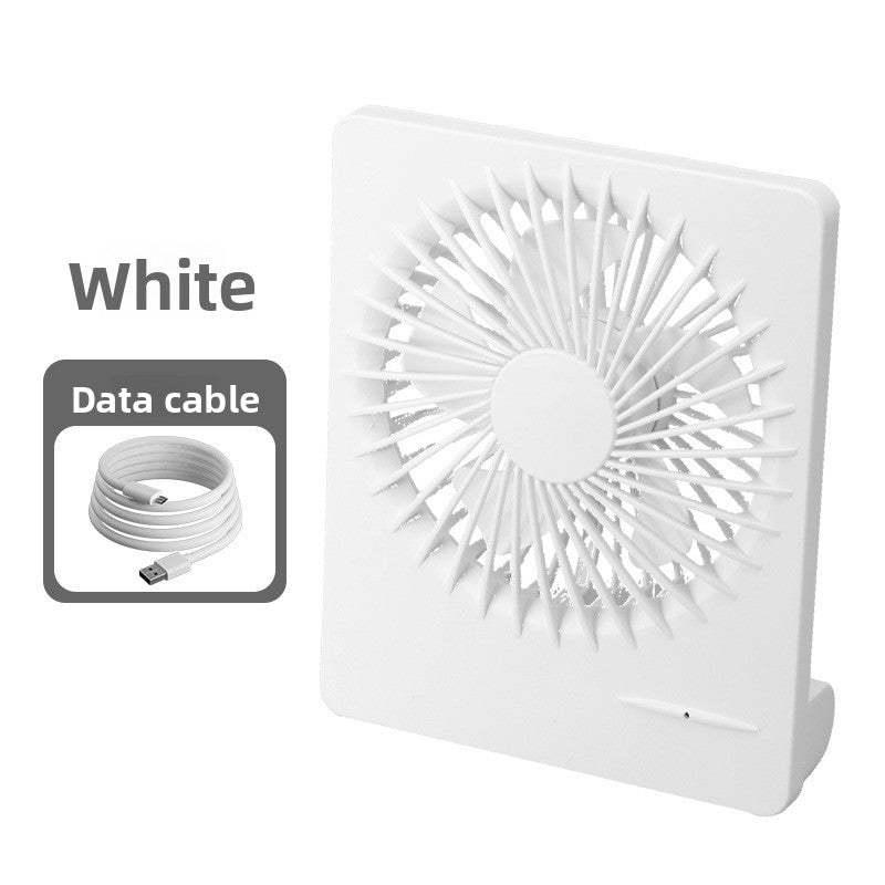 Portable USB Desk Fan with Rechargeable Battery