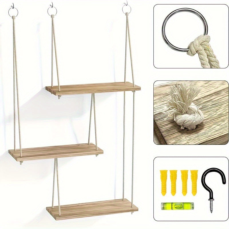 Bohemian Wall Mounted Plant Stand