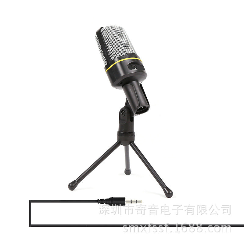 Omnidirectional Desktop Microphone – 3.5mm Plug with Volume Control