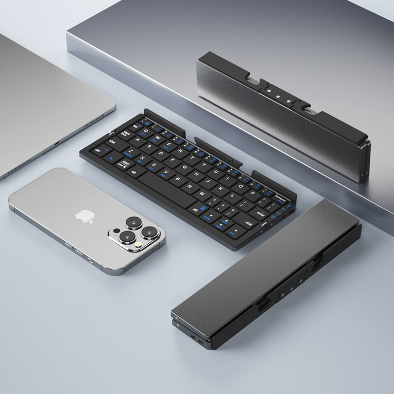 Foldable Bluetooth Keyboard – Portable Wireless for Phone, Tablet & PC