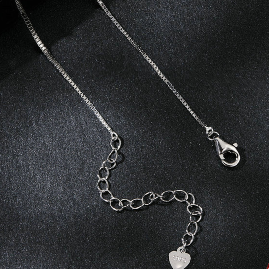 Double-Layer Moissanite  Necklace with Certification