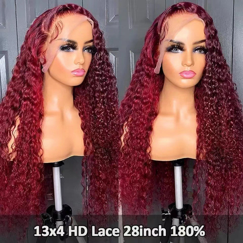 Long Curly Lace Front Synthetic Wig