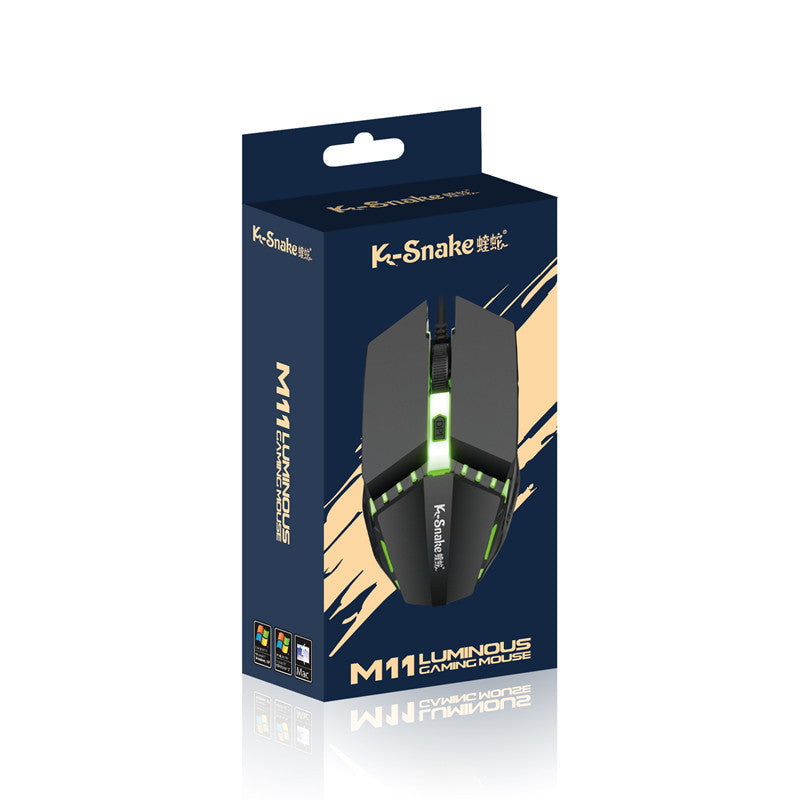 RGB Gaming Mouse with Adjustable DPI – Wired USB