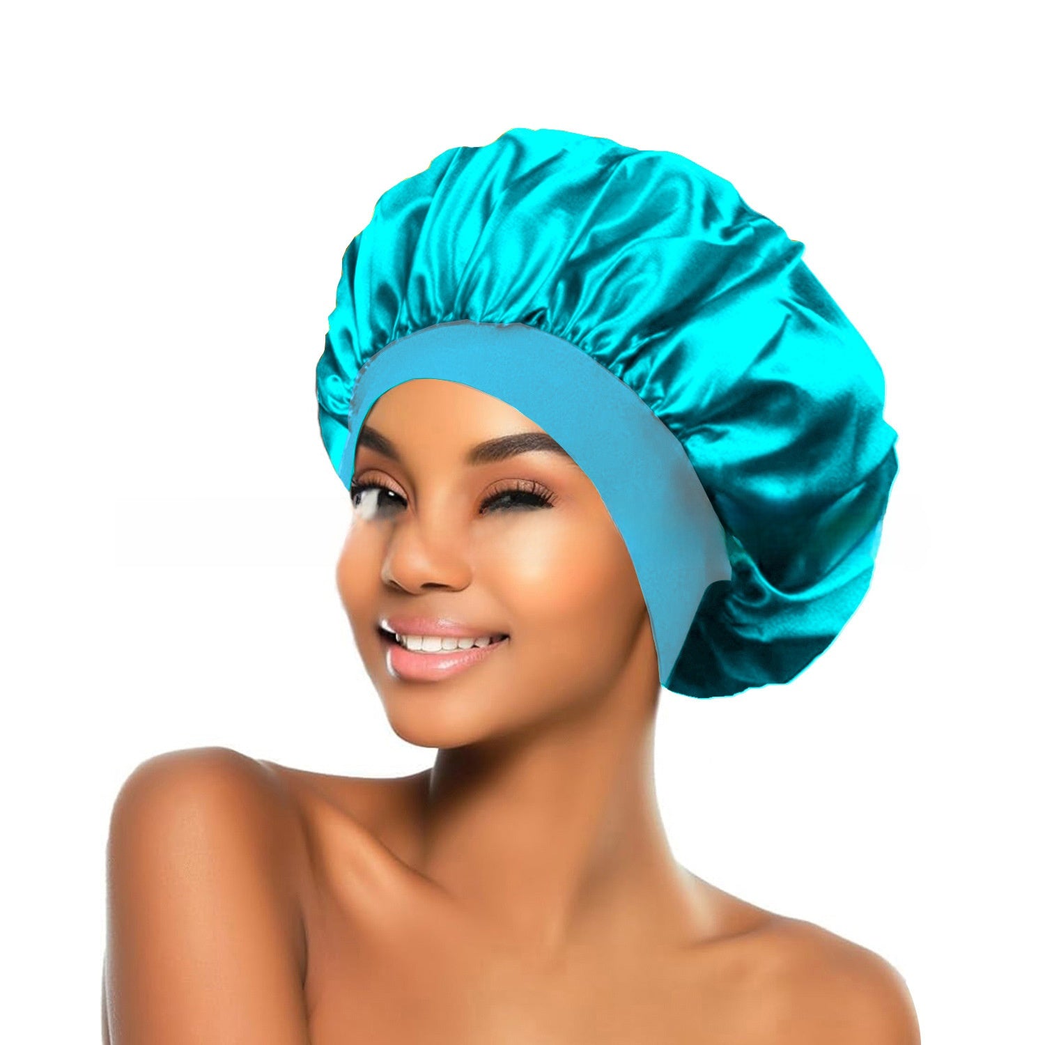 Wide Brim Stretchy Bonnet