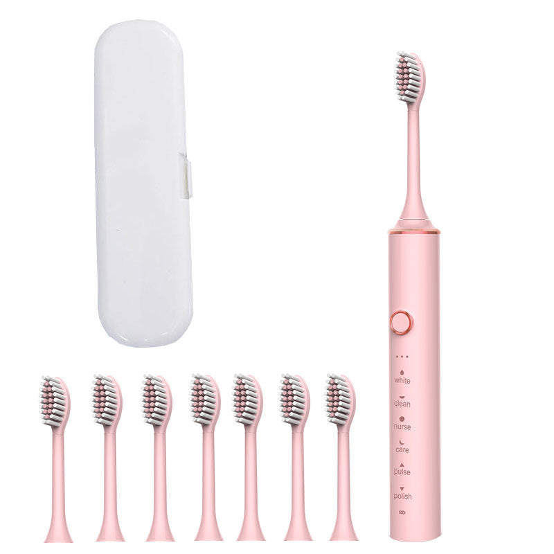 USB Rechargeable Sonic Electric Toothbrush with Multiple Cleaning Modes