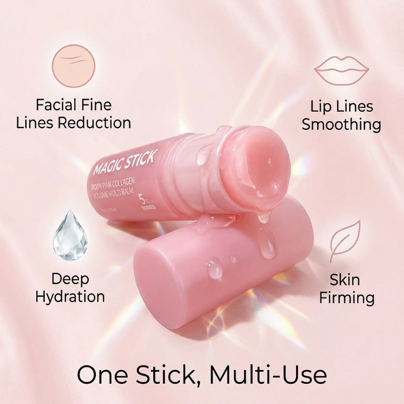 Pink Collagen Volume Lip & Skin Balm