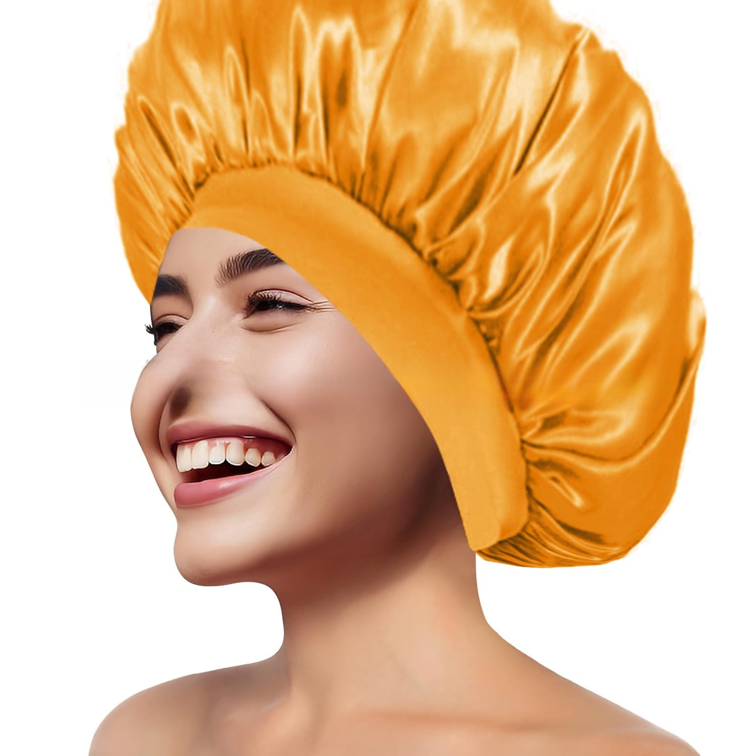 Wide Brim Stretchy Bonnet
