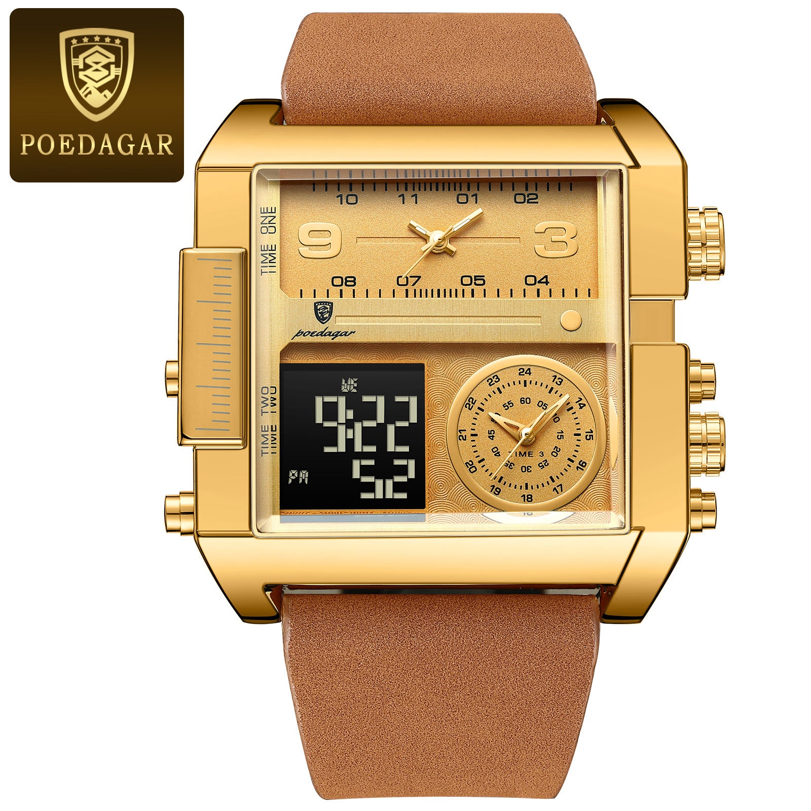 Men's Digital Analog Quartz Watch