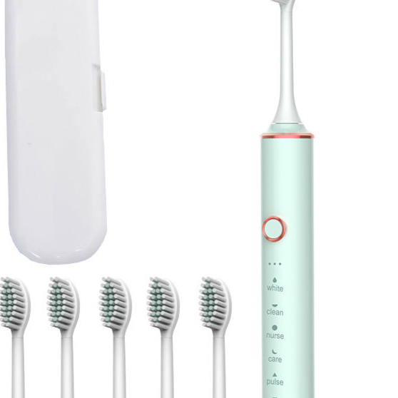 USB Rechargeable Sonic Electric Toothbrush with Multiple Cleaning Modes