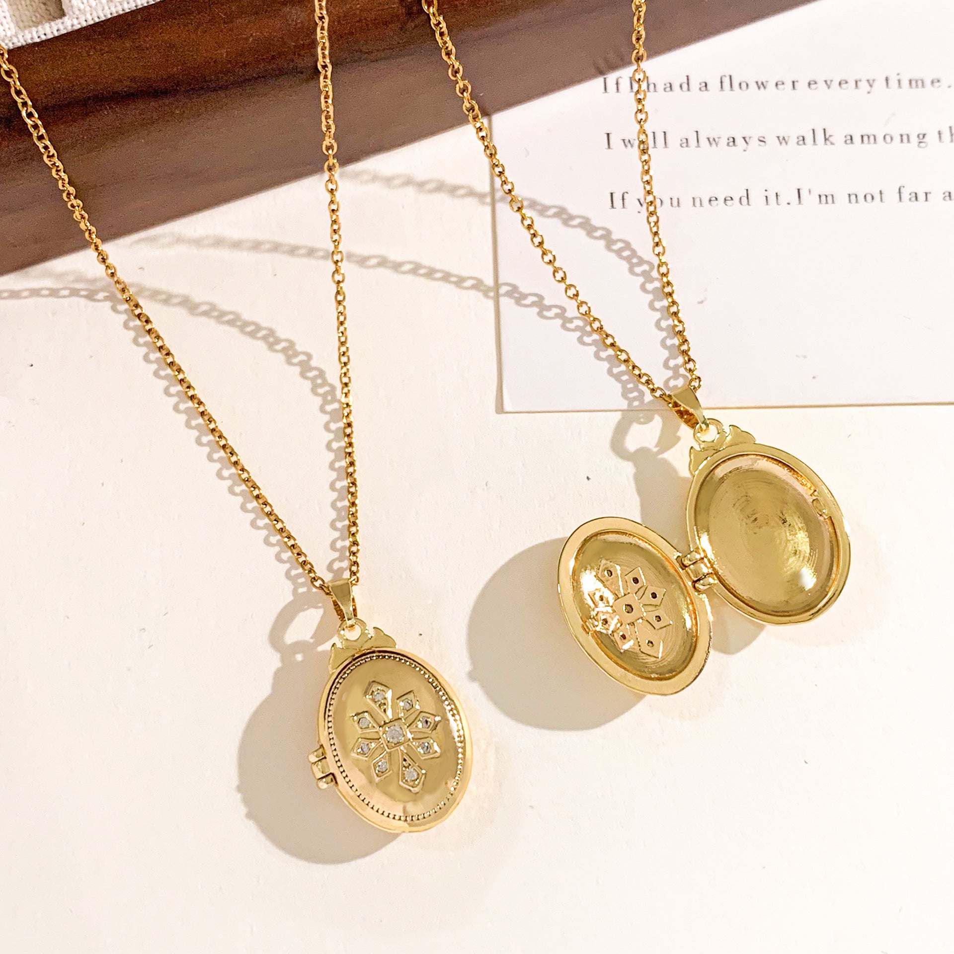 Eight-Pointed Star Necklace