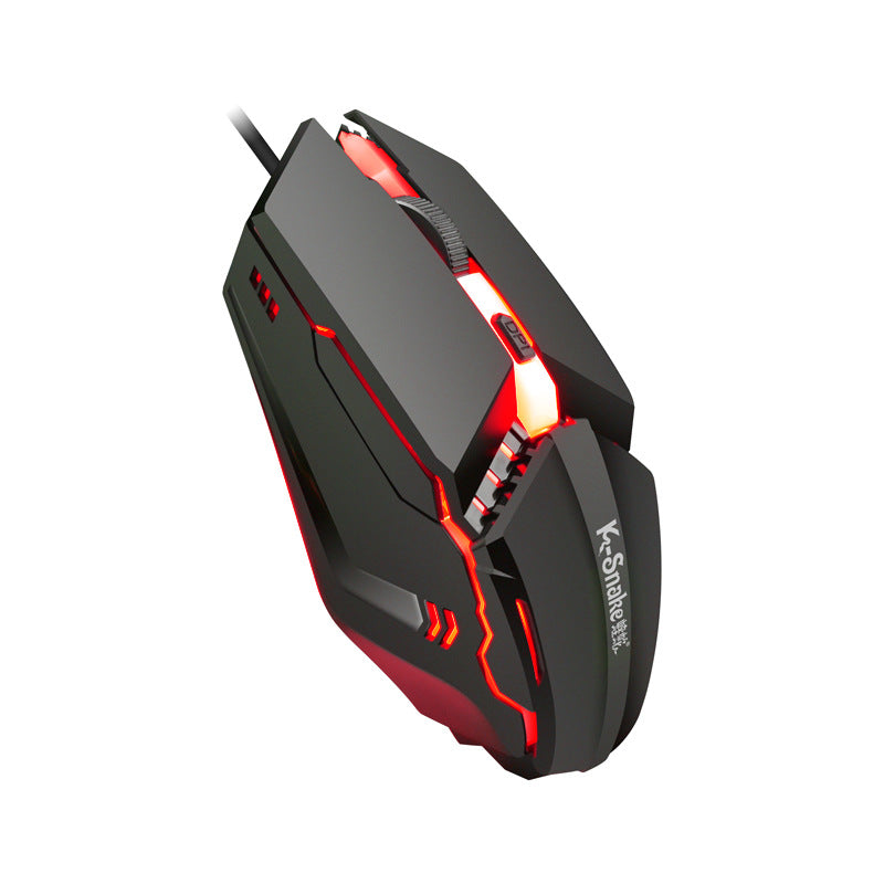 RGB Gaming Mouse with Adjustable DPI – Wired USB
