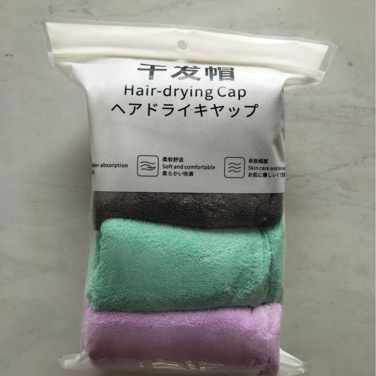 Microfiber Hair Towel for Drying and Frizz Control
