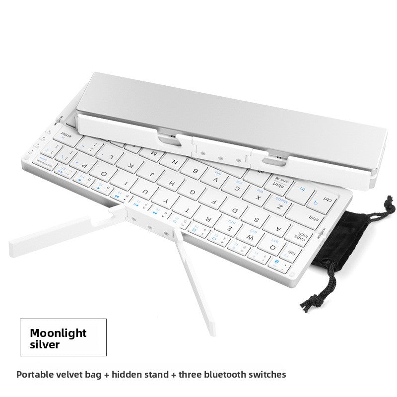 Foldable Bluetooth Keyboard – Portable Wireless for Phone, Tablet & PC
