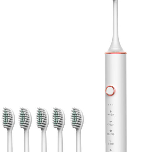 USB Rechargeable Sonic Electric Toothbrush with Multiple Cleaning Modes