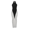 Halterneck Backless Slim Fit Dress