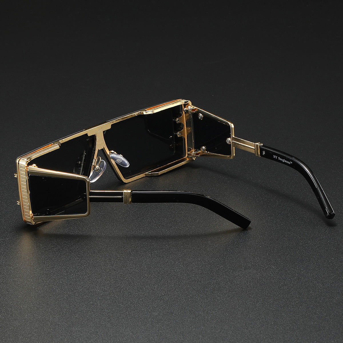 Men's UV400 Square Sunglasses