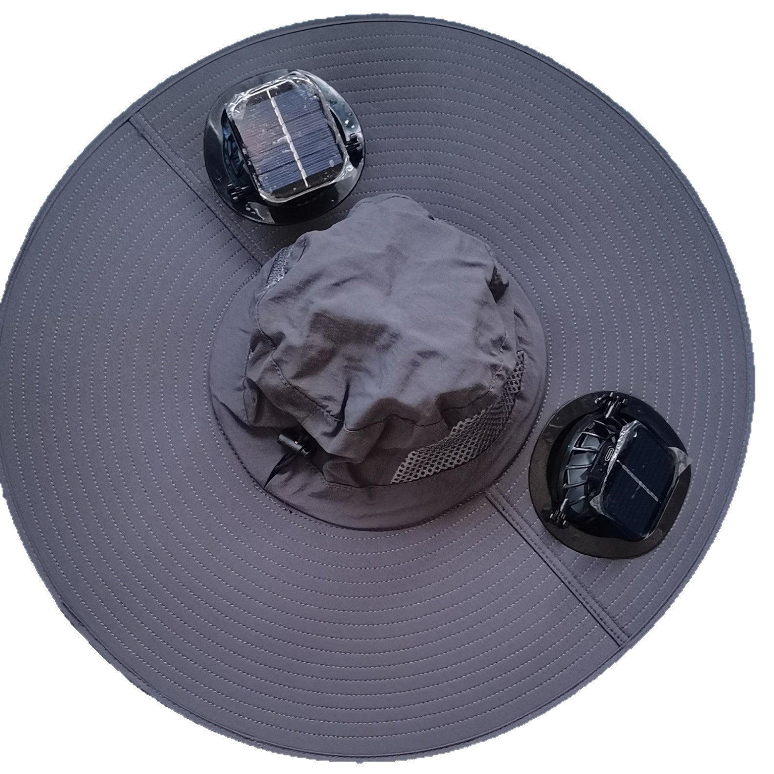 Solar Powered Cooling Fan Hat – 4th of July Outdoor Essential.