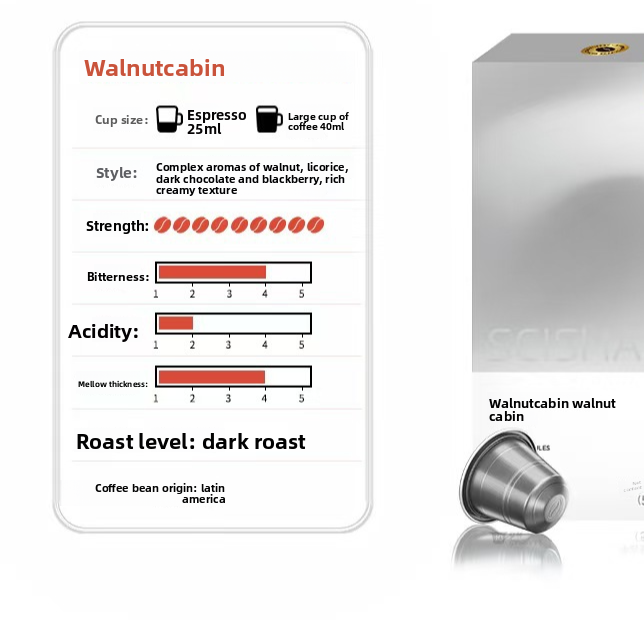 Swiss Imported Coffee Capsules for Nespresso Machines